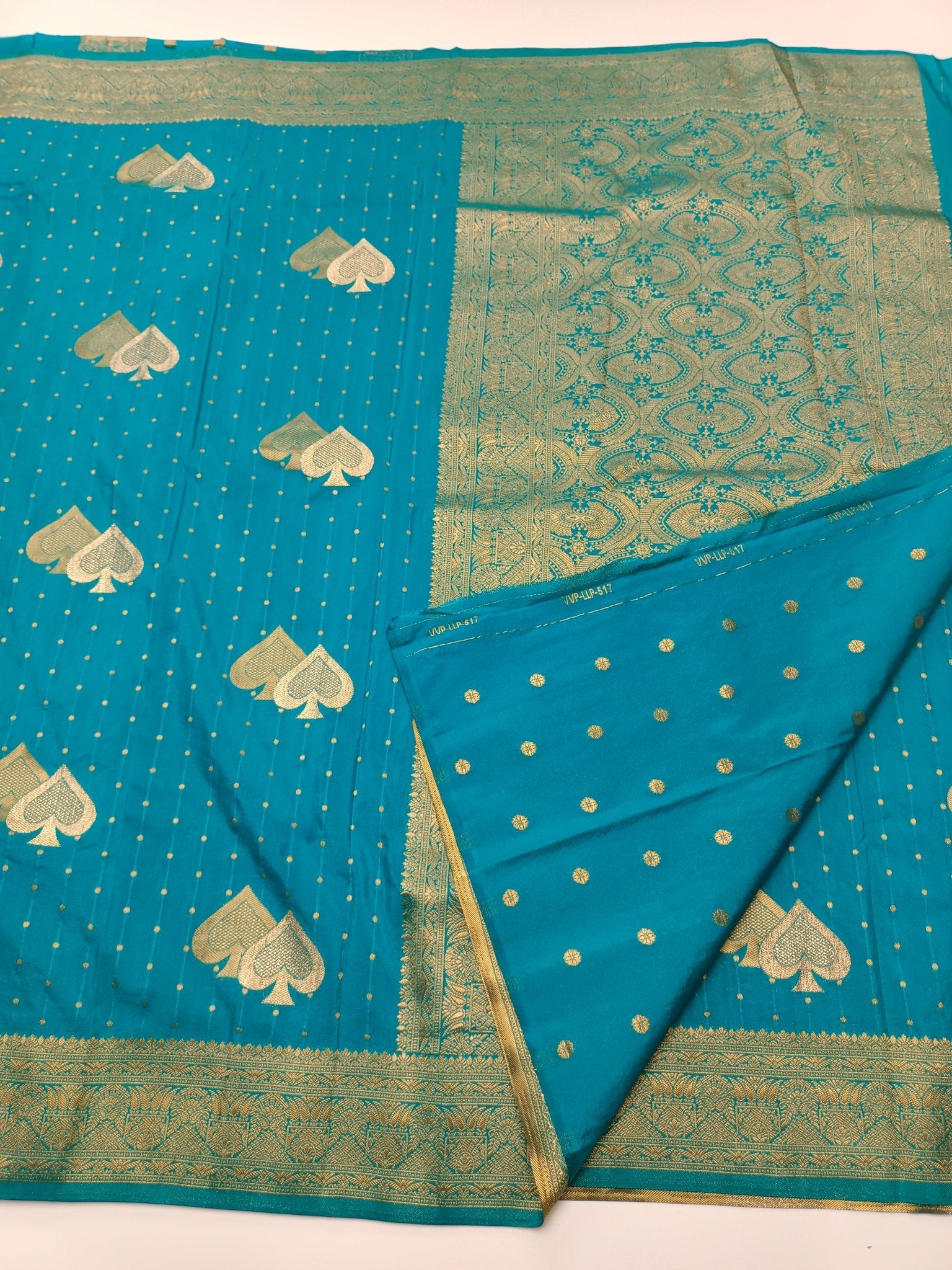SEMI CREPE SILK SAREE - B S CHANNABASAPPA & SONS