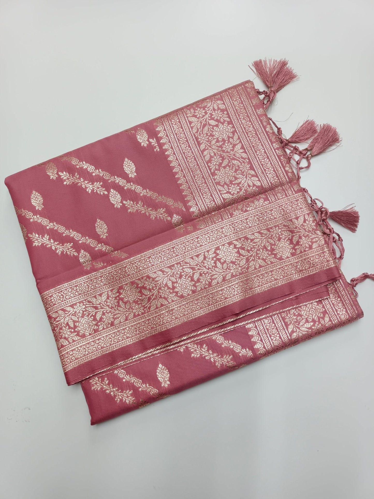 FANCY SOFT SILK SAREE - B S CHANNABASAPPA & SONS