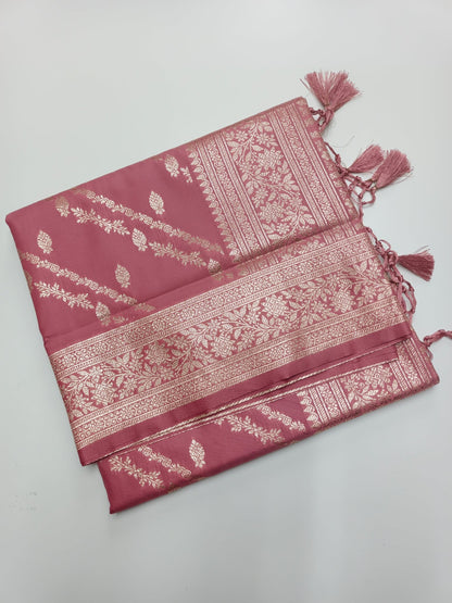 FANCY SOFT SILK SAREE - B S CHANNABASAPPA & SONS