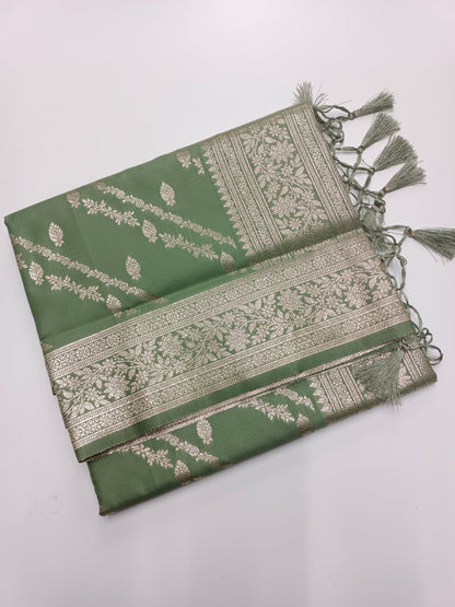FANCY SOFT SILK SAREE - B S CHANNABASAPPA & SONS