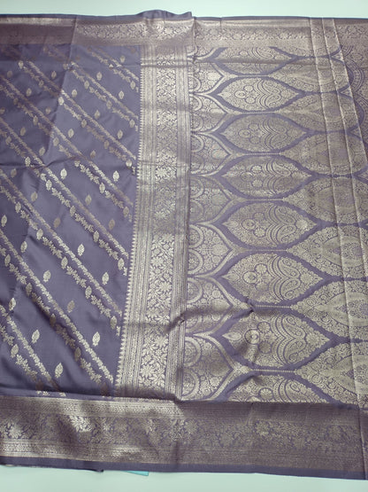 FANCY SOFT SILK SAREE - B S CHANNABASAPPA & SONS