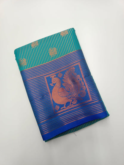 FANCY BROCADE SAREE - B S CHANNABASAPPA & SONS
