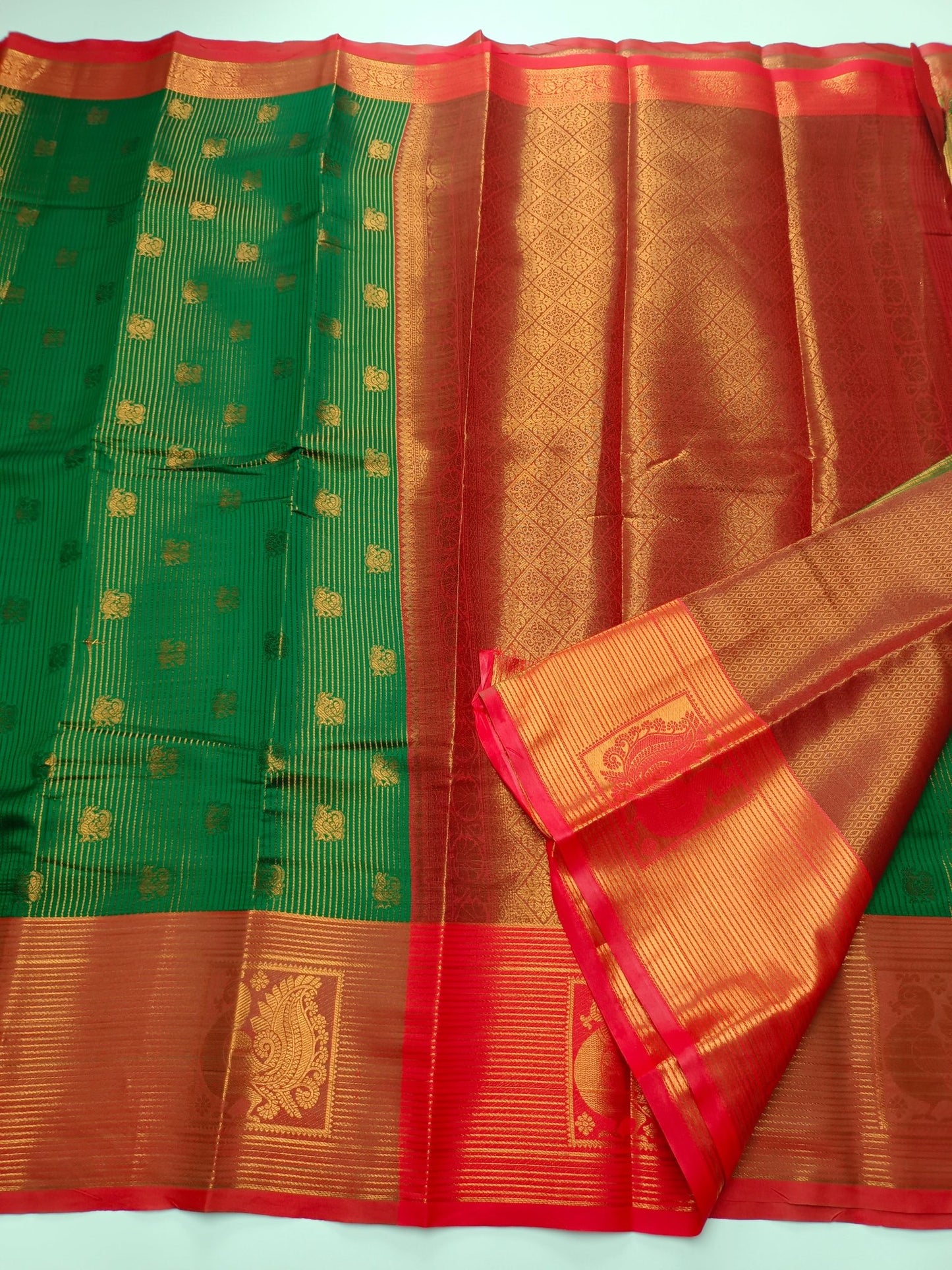 FANCY BROCADE SAREE - B S CHANNABASAPPA & SONS