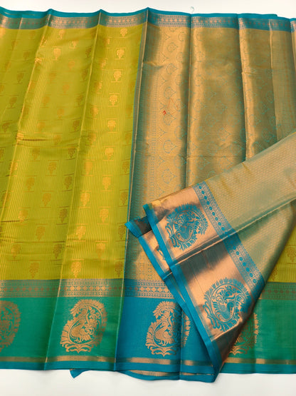 FANCY BROCADE SAREE - B S CHANNABASAPPA & SONS