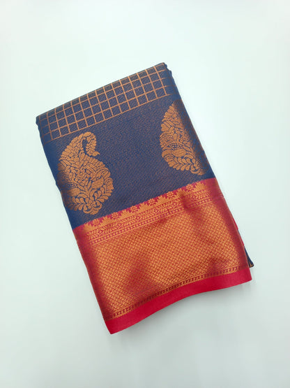 FANCY BROCADE SAREE - B S CHANNABASAPPA & SONS