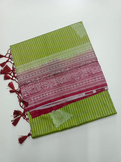 SOFTY BANARASI SAREE - B S CHANNABASAPPA & SONS