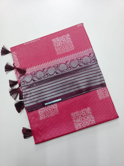 SOFTY BANARASI SAREE - B S CHANNABASAPPA & SONS