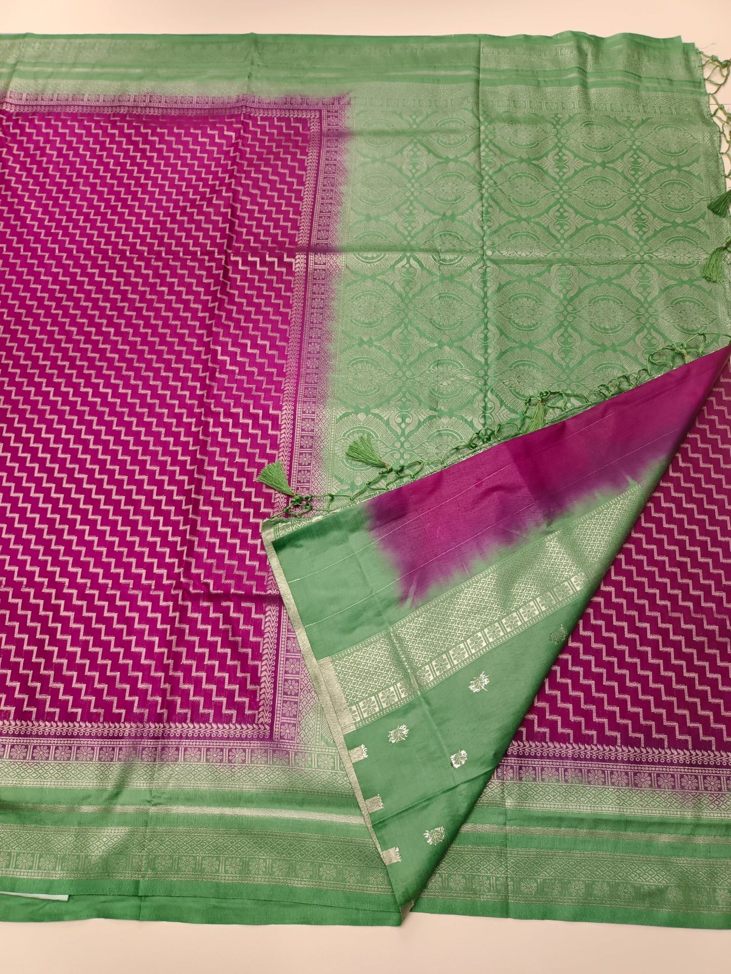 SOFTY BANARASI SAREE - B S CHANNABASAPPA & SONS