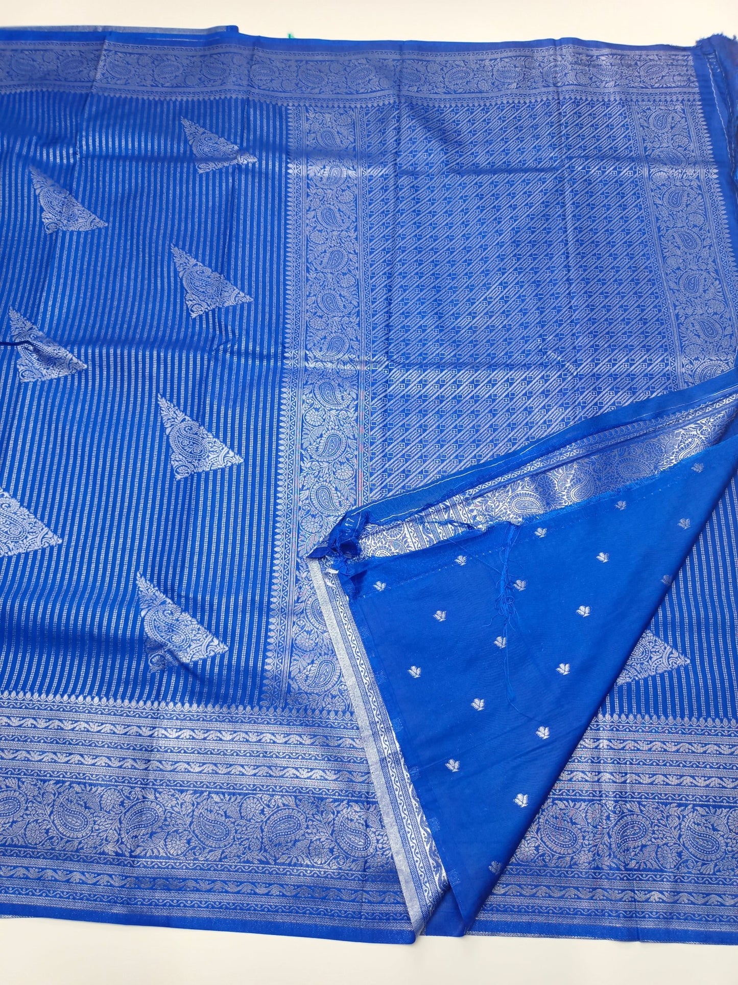 FANCY SOFT SILK SAREE - B S CHANNABASAPPA & SONS