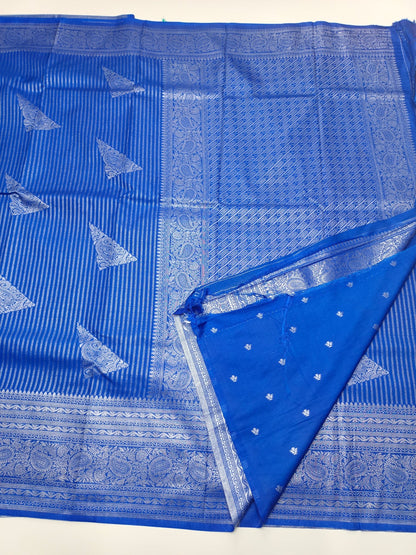 FANCY SOFT SILK SAREE - B S CHANNABASAPPA & SONS