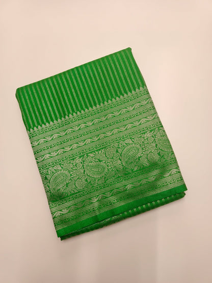 FANCY SOFT SILK SAREE - B S CHANNABASAPPA & SONS
