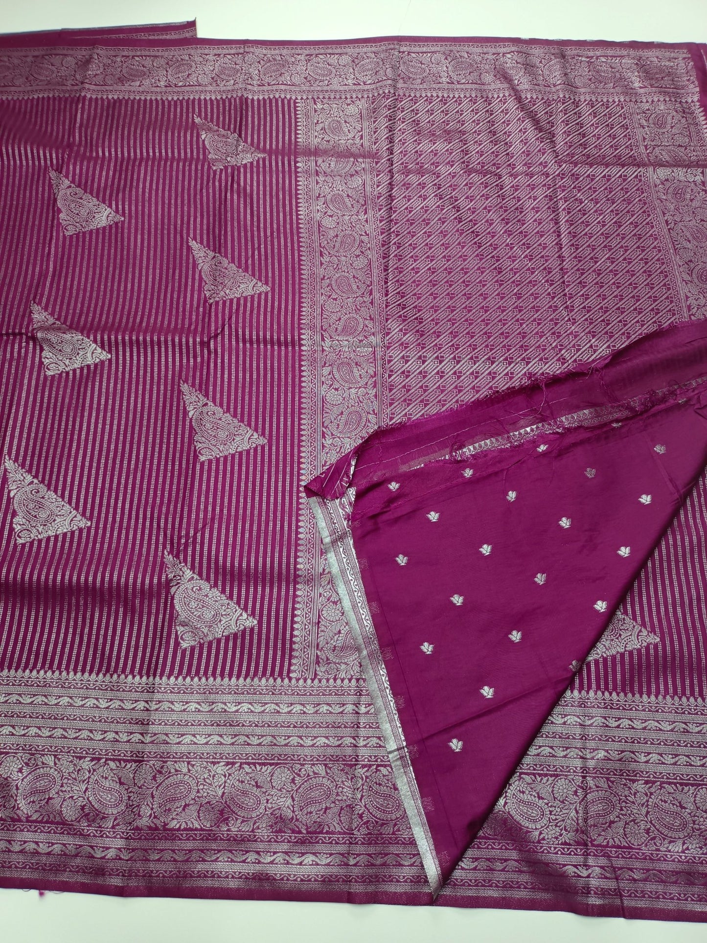 FANCY SOFT SILK SAREE - B S CHANNABASAPPA & SONS