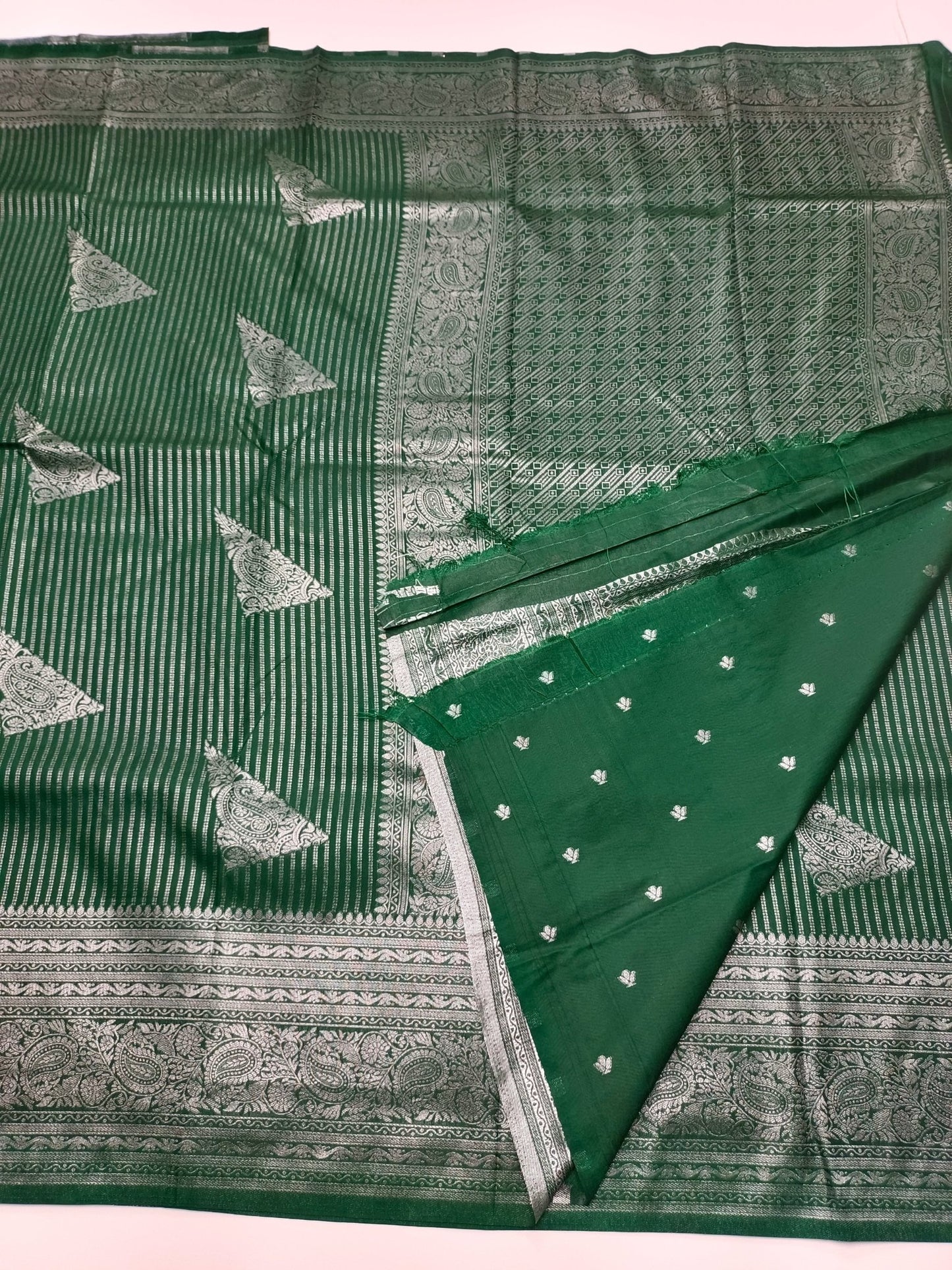 FANCY SOFT SILK SAREE - B S CHANNABASAPPA & SONS