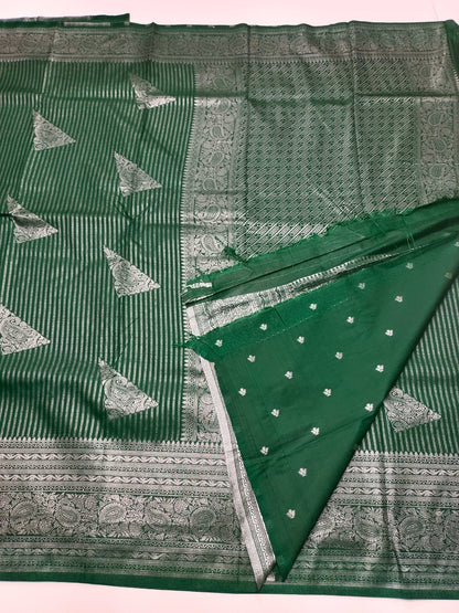FANCY SOFT SILK SAREE - B S CHANNABASAPPA & SONS