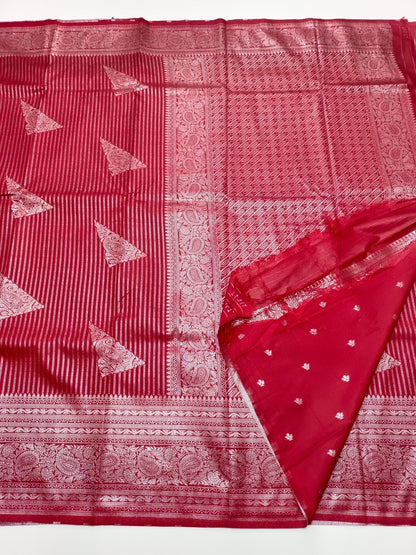 FANCY SOFT SILK SAREE - B S CHANNABASAPPA & SONS
