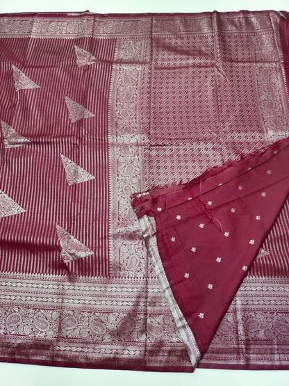 FANCY SOFT SILK SAREE - B S CHANNABASAPPA & SONS