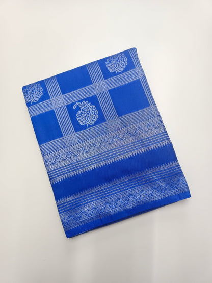 FANCY SOFT SILK SAREE - B S CHANNABASAPPA & SONS