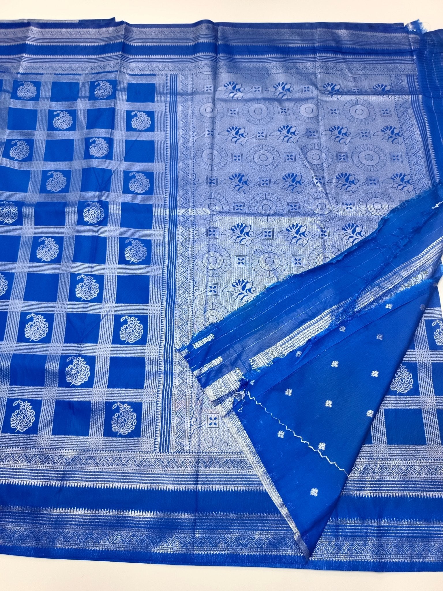 FANCY SOFT SILK SAREE - B S CHANNABASAPPA & SONS