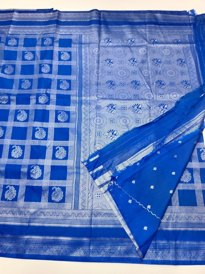 FANCY SOFT SILK SAREE - B S CHANNABASAPPA & SONS
