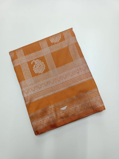 FANCY SOFT SILK SAREE - B S CHANNABASAPPA & SONS