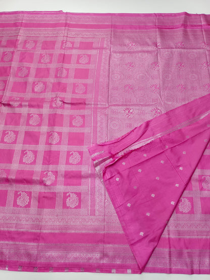 FANCY SOFT SILK SAREE - B S CHANNABASAPPA & SONS