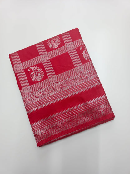 FANCY SOFT SILK SAREE - B S CHANNABASAPPA & SONS