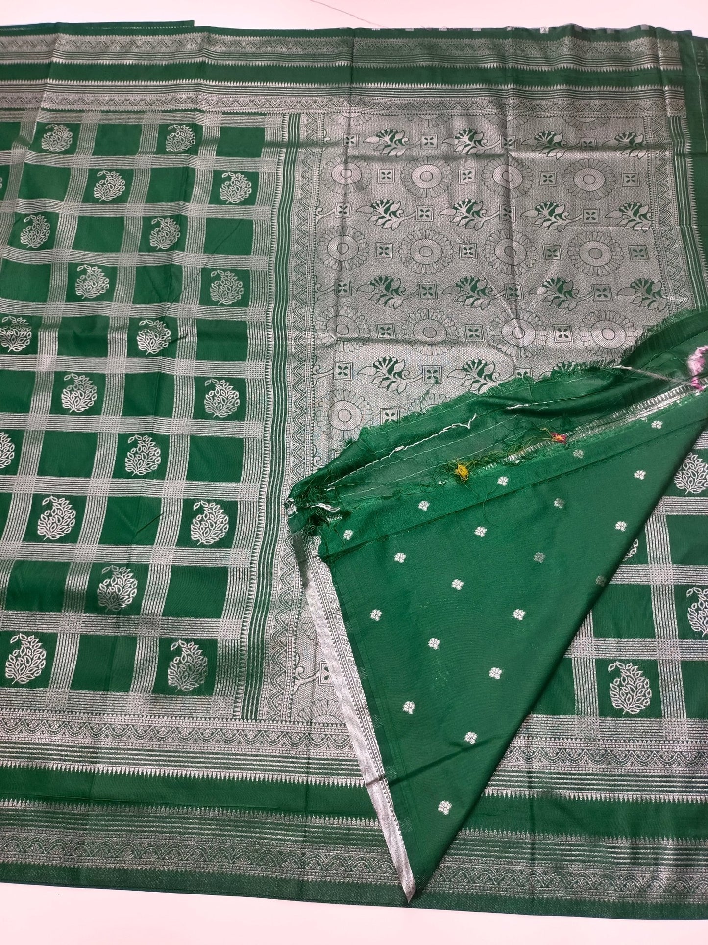 FANCY SOFT SILK SAREE - B S CHANNABASAPPA & SONS