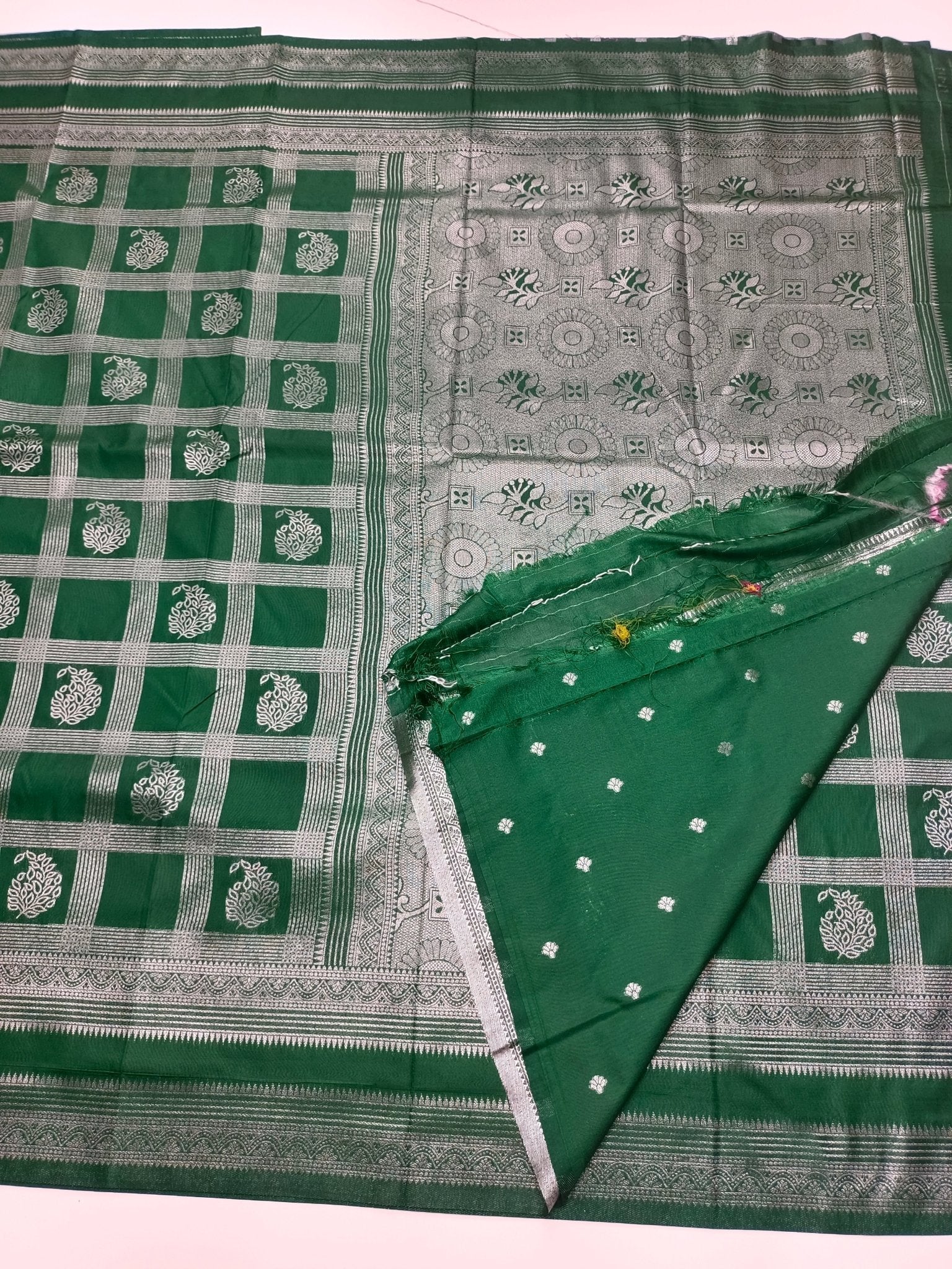 FANCY SOFT SILK SAREE - B S CHANNABASAPPA & SONS