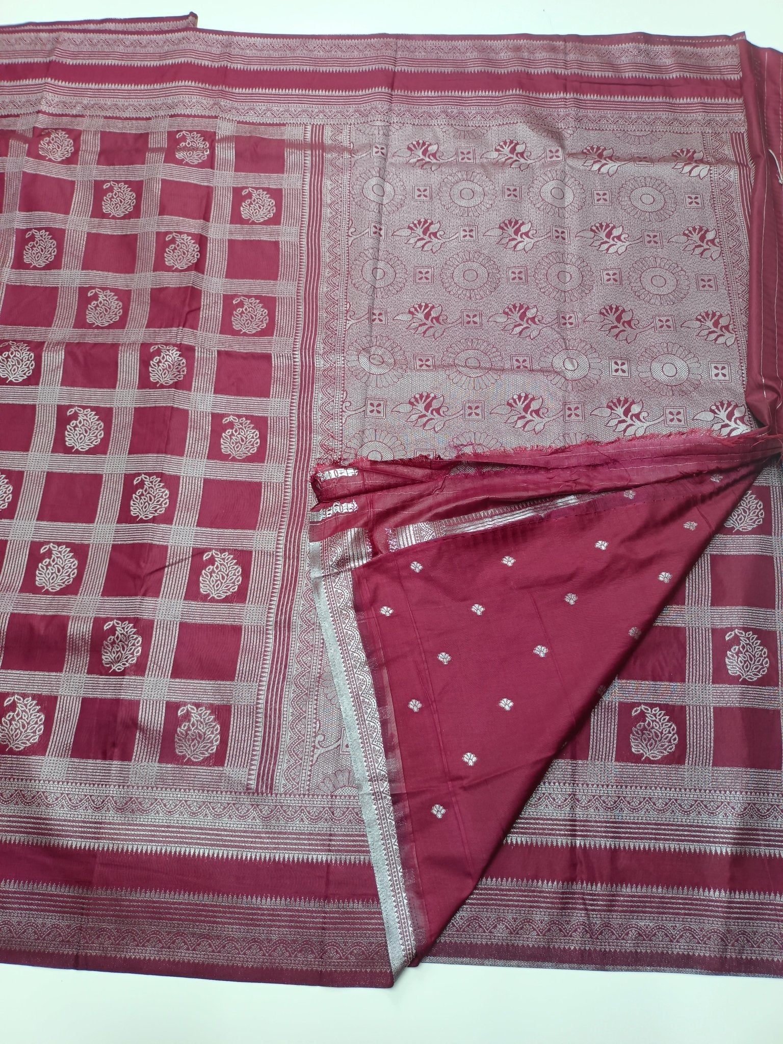 FANCY SOFT SILK SAREE - B S CHANNABASAPPA & SONS