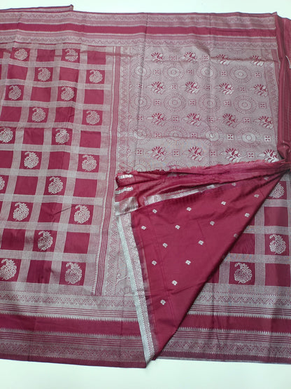 FANCY SOFT SILK SAREE - B S CHANNABASAPPA & SONS