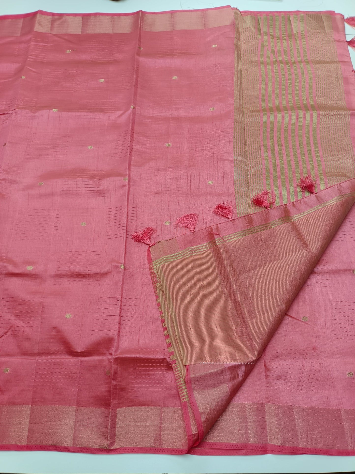 FANCY RAW SILK SAREE - B S CHANNABASAPPA & SONS