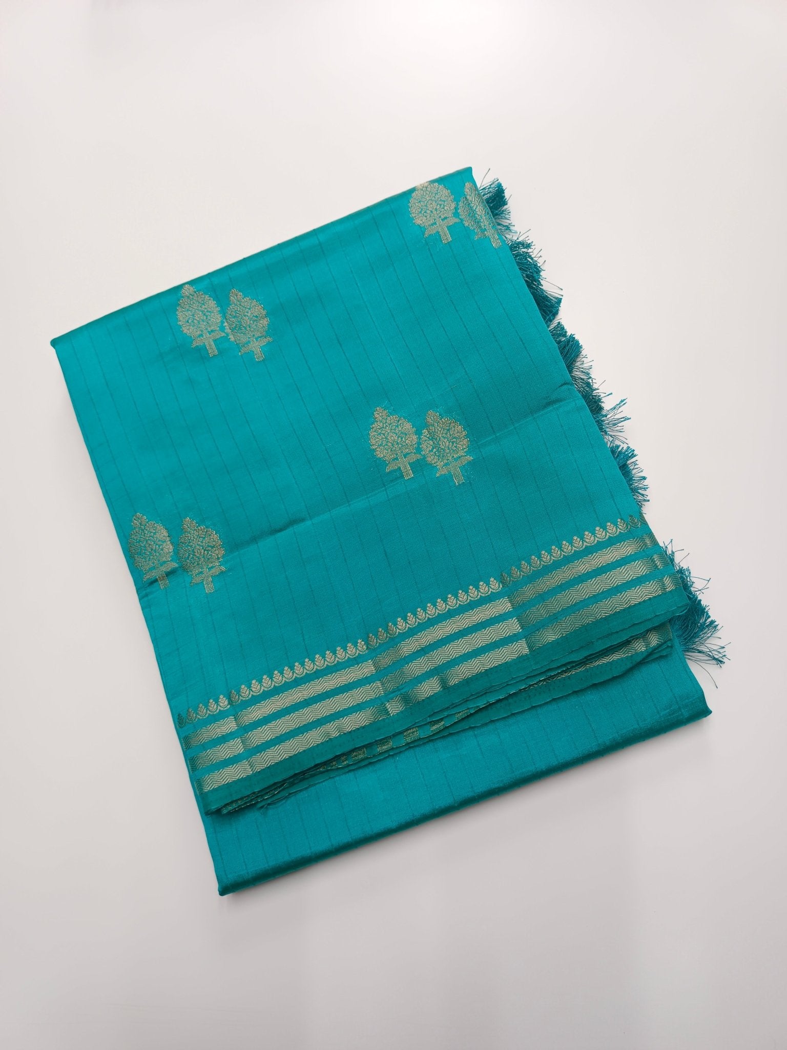 FANCY RAW SILK SAREE - B S CHANNABASAPPA & SONS