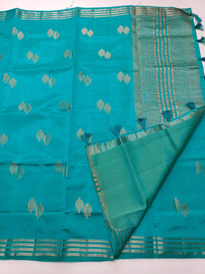 FANCY RAW SILK SAREE - B S CHANNABASAPPA & SONS
