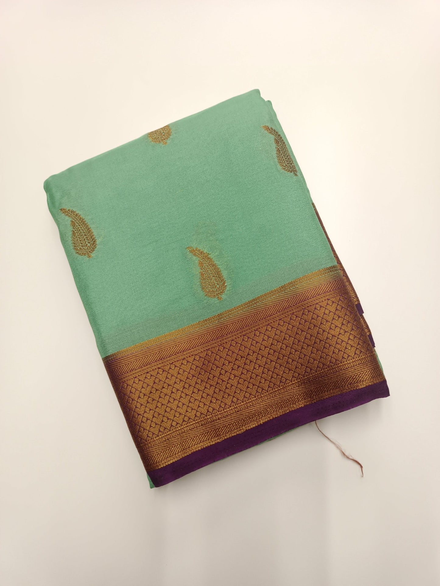 SEMI CREPE SILK SAREE - B S CHANNABASAPPA & SONS