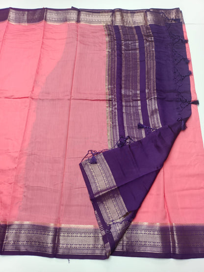 FANCY MALBARI COTTON SAREE - B S CHANNABASAPPA & SONS