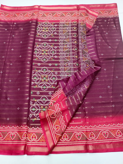 FANCY DOLA SILK SAREE - B S CHANNABASAPPA & SONS