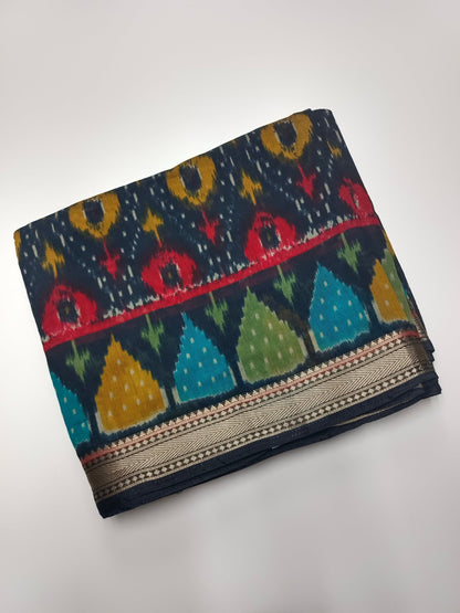 FANCY DOLA SILK SAREE - B S CHANNABASAPPA & SONS
