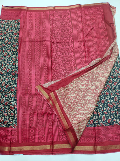 FANCY DOLA SILK SAREE - B S CHANNABASAPPA & SONS