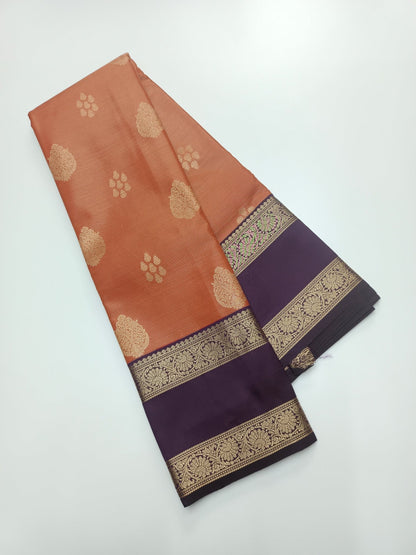 KANCHIPURAM SEMI SILK SAREE - B S CHANNABASAPPA & SONS
