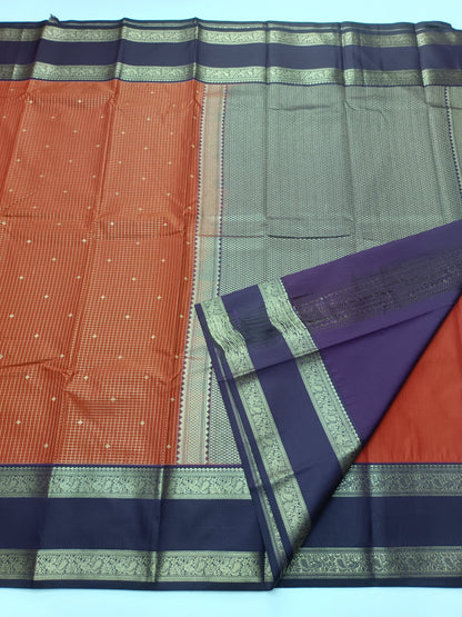 KANCHIPURAM SEMI SILK SAREE - B S CHANNABASAPPA & SONS