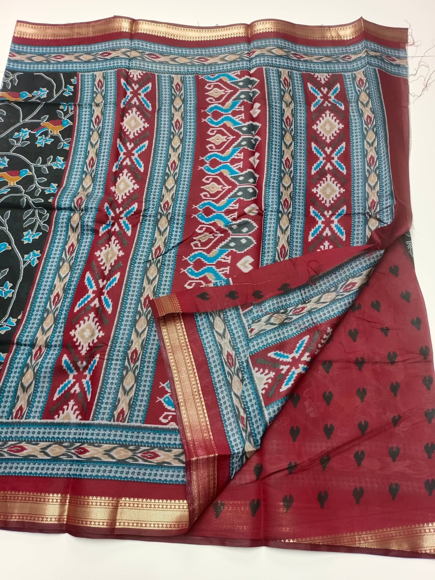 FANCY DOLA SILK SAREE - B S CHANNABASAPPA & SONS