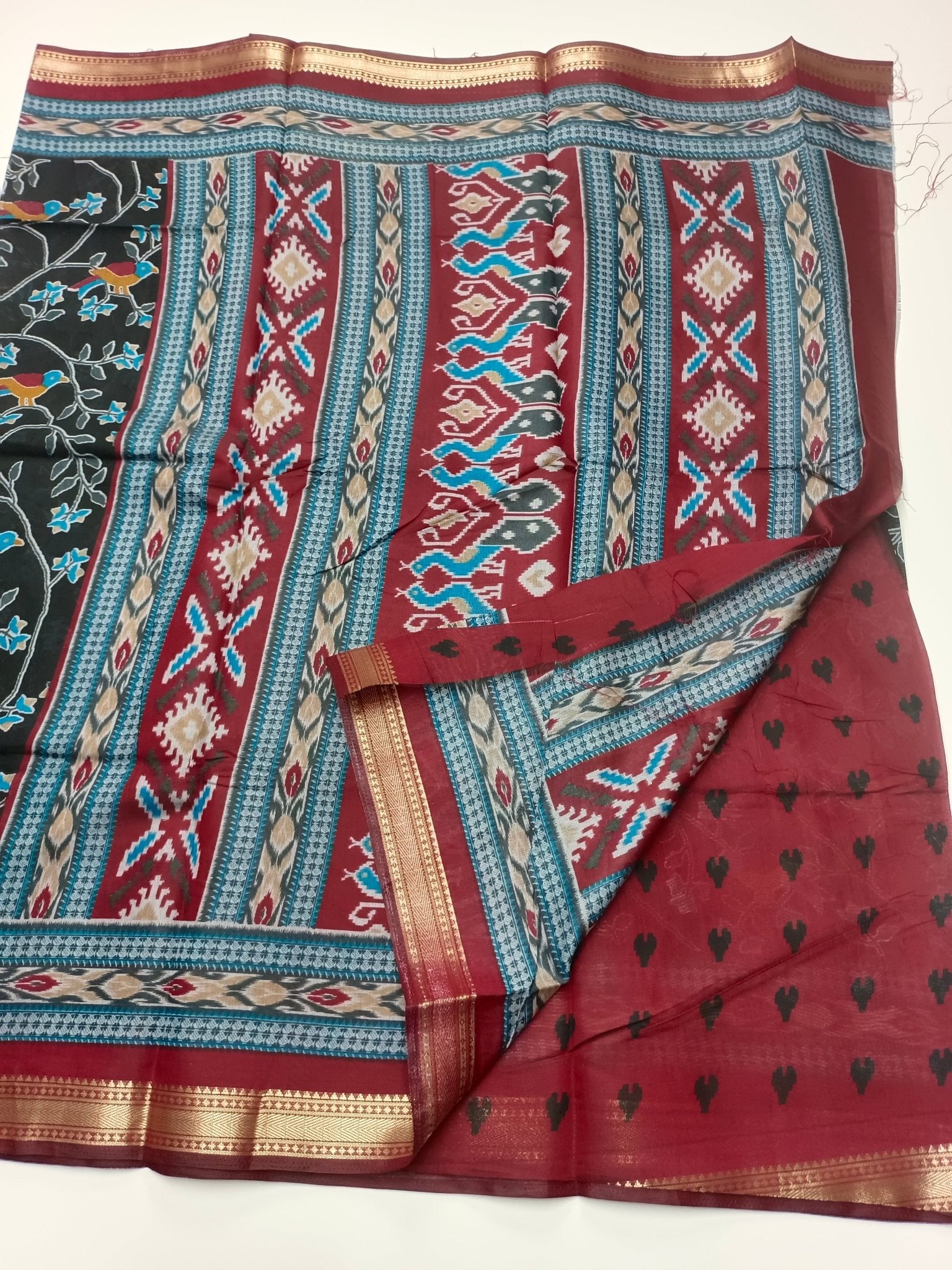 FANCY DOLA SILK SAREE - B S CHANNABASAPPA & SONS