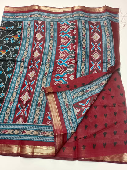 FANCY DOLA SILK SAREE - B S CHANNABASAPPA & SONS