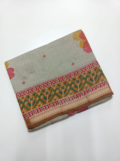 FANCY DOLA SILK SAREE - B S CHANNABASAPPA & SONS