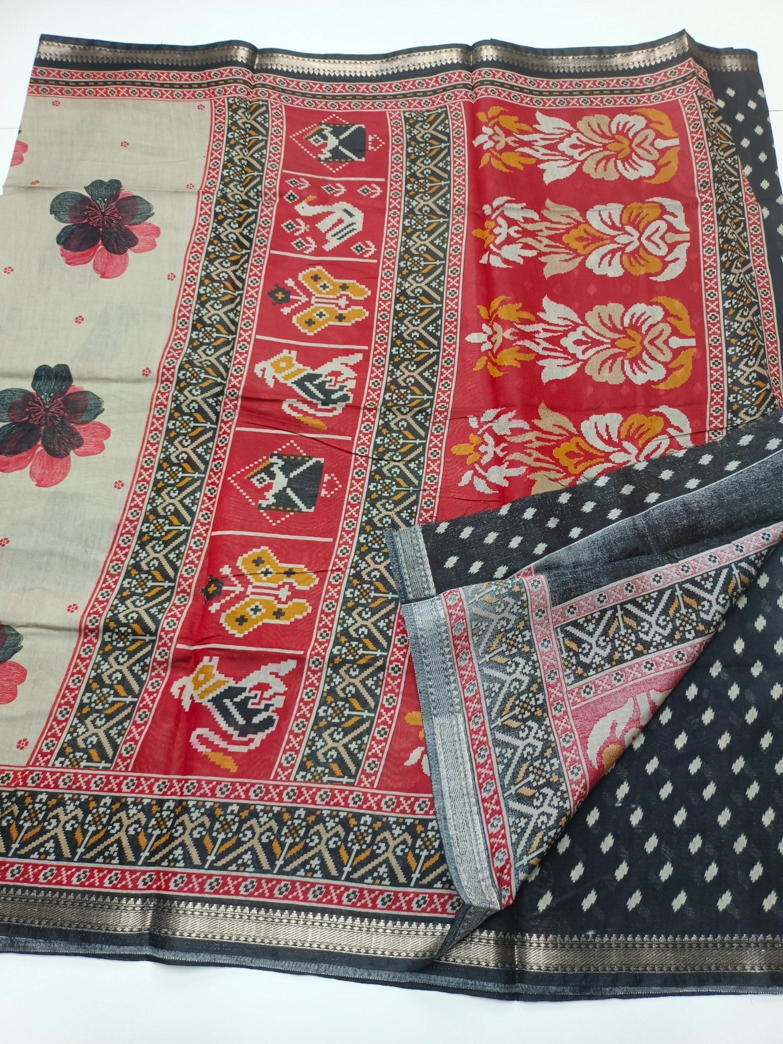 FANCY DOLA SILK SAREE - B S CHANNABASAPPA & SONS