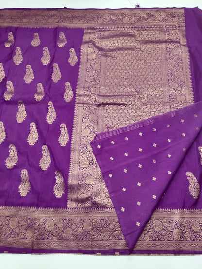 FANCY SOFT SILK SAREE - B S CHANNABASAPPA & SONS
