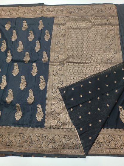 FANCY SOFT SILK SAREE - B S CHANNABASAPPA & SONS