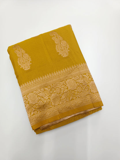 FANCY SOFT SILK SAREE - B S CHANNABASAPPA & SONS