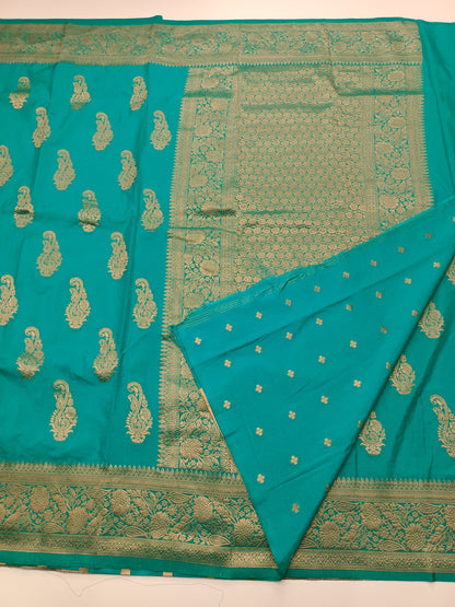 FANCY SOFT SILK SAREE - B S CHANNABASAPPA & SONS