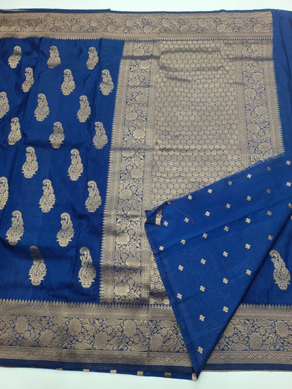 FANCY SOFT SILK SAREE - B S CHANNABASAPPA & SONS